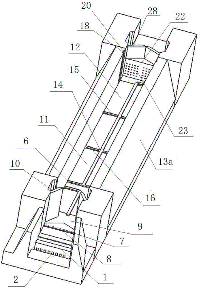 Fishing lock and method of passing fish