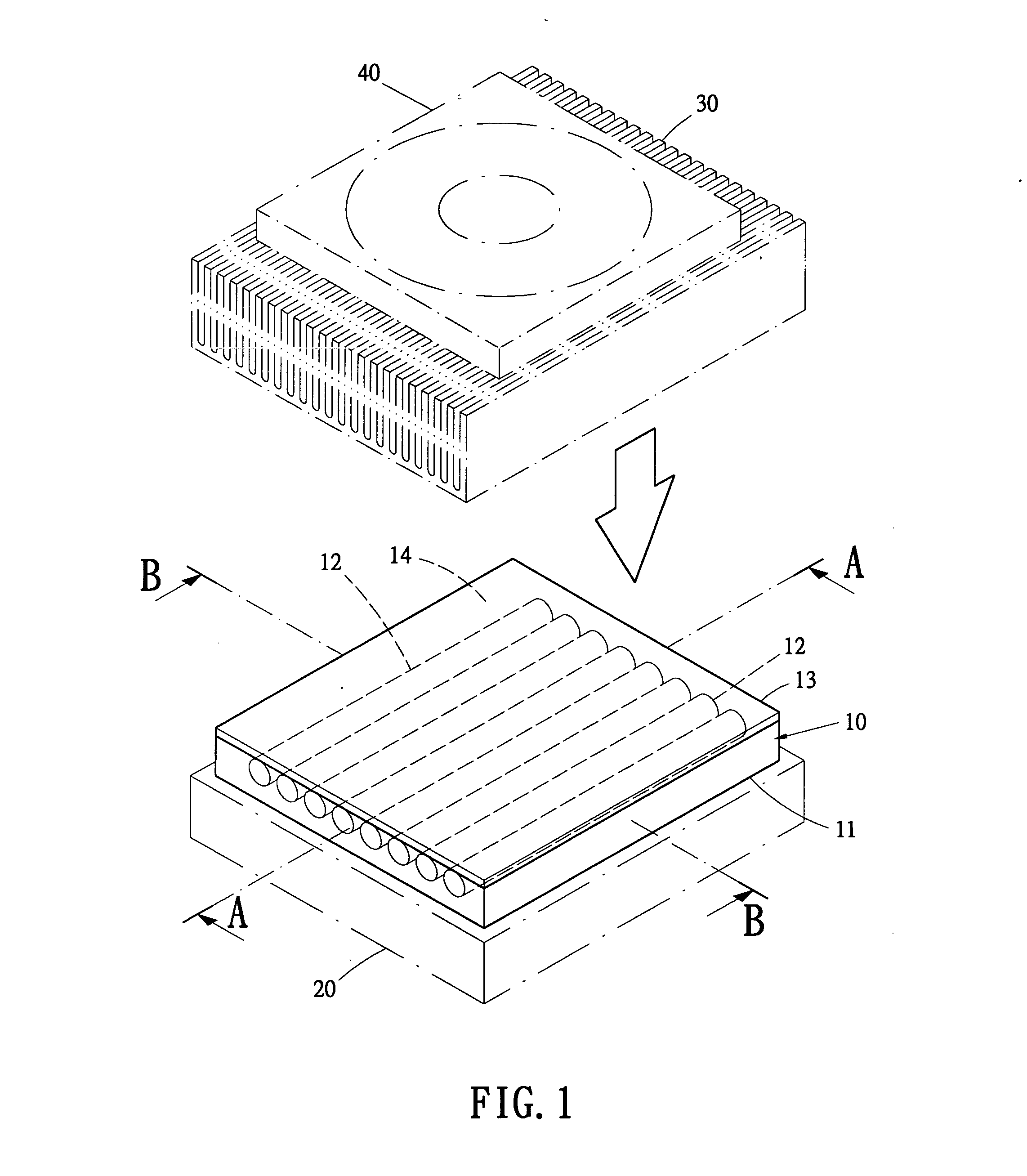 Heat conductive seat with liquid