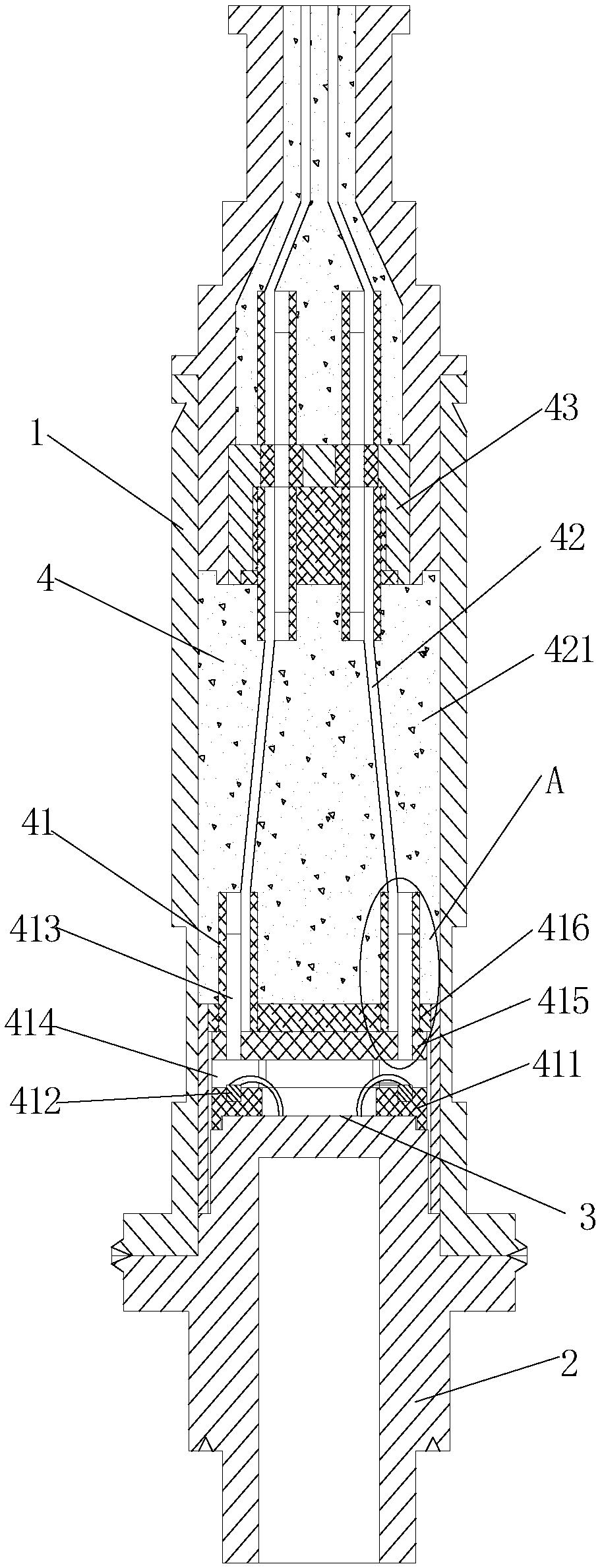 Wide-temperature-range high-precision sputtering film pressure sensor and manufacturing method thereof