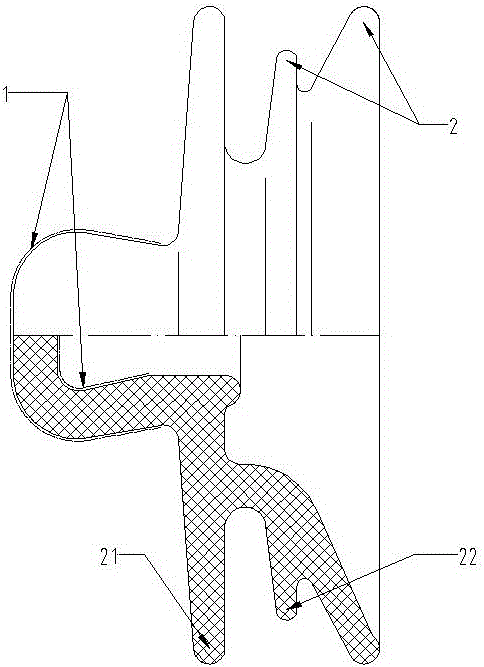 Polymer disk-shaped insulator for disk-shaped suspension insulator string element and preparation method