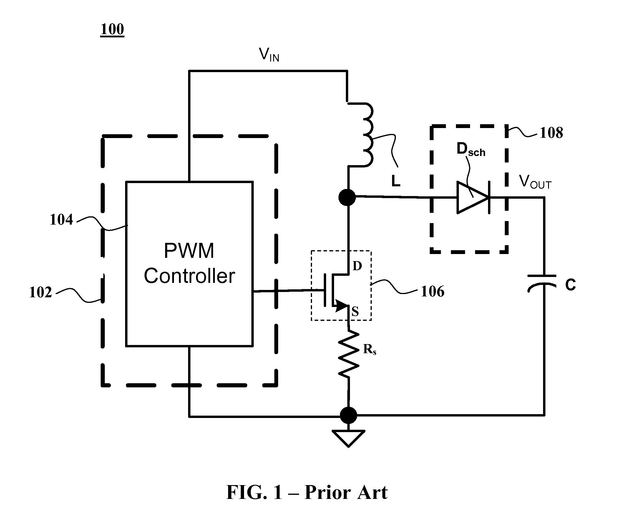 High voltage and high power boost converter with co-packaged Schottky diode