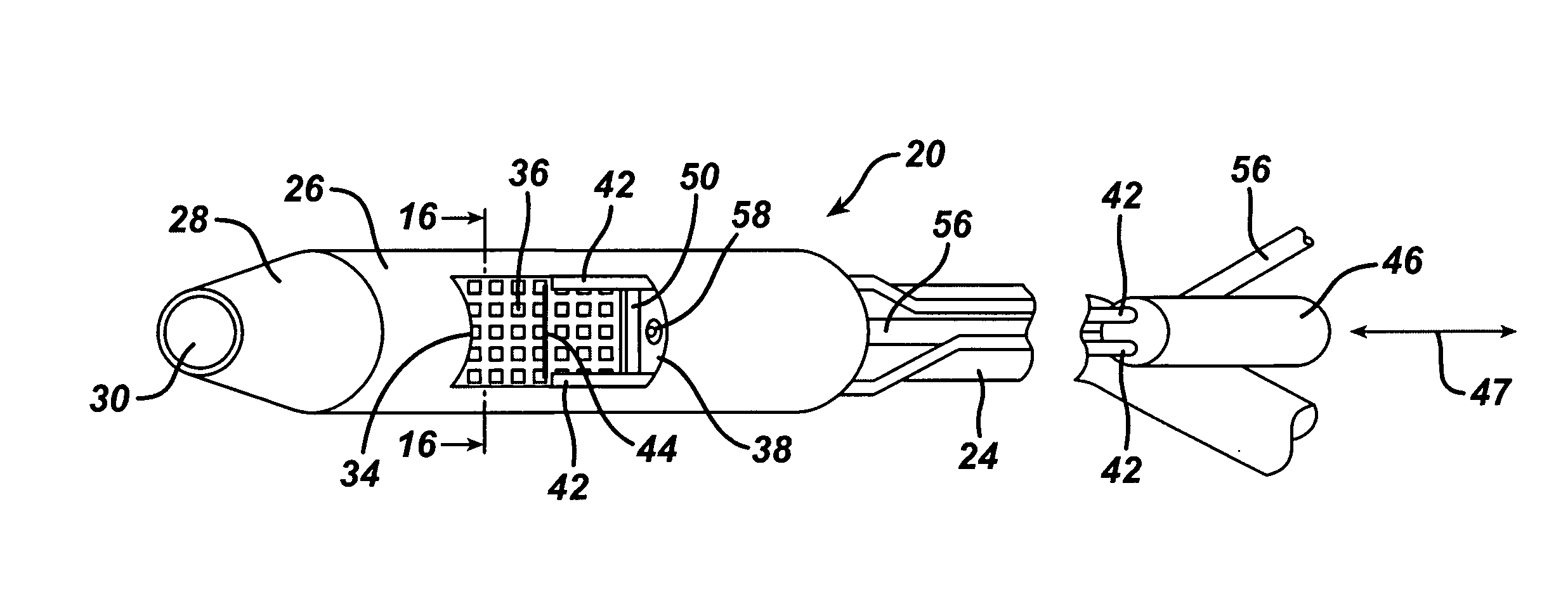 Endoscopic mucosal resection device with overtube and method of use