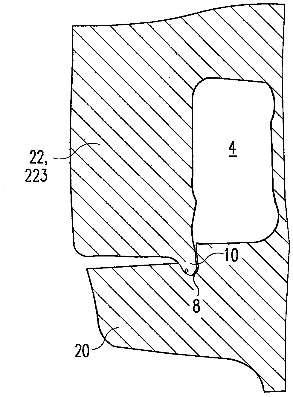 Integral Workpiece Having A Duct, And Manufacturing Method For Same