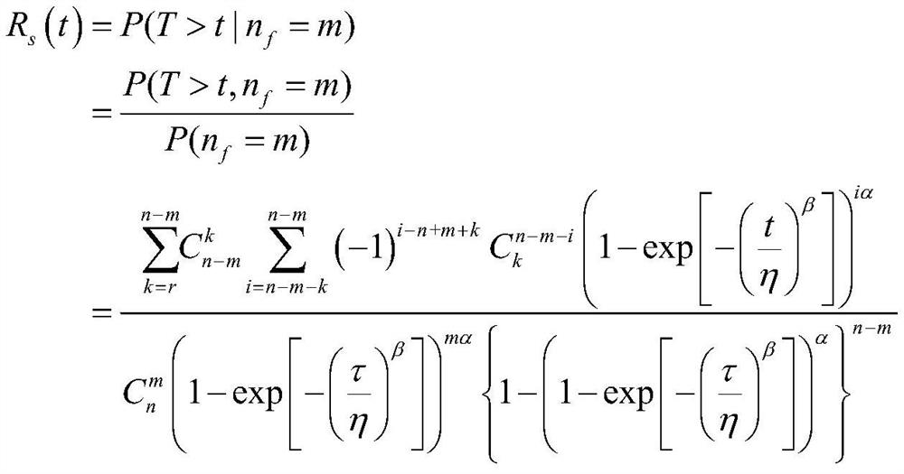 Residual life prediction method for satellite momentum wheel voting system under known failure information