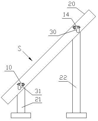 Convenient photovoltaic module mounting bracket and processing and mounting method