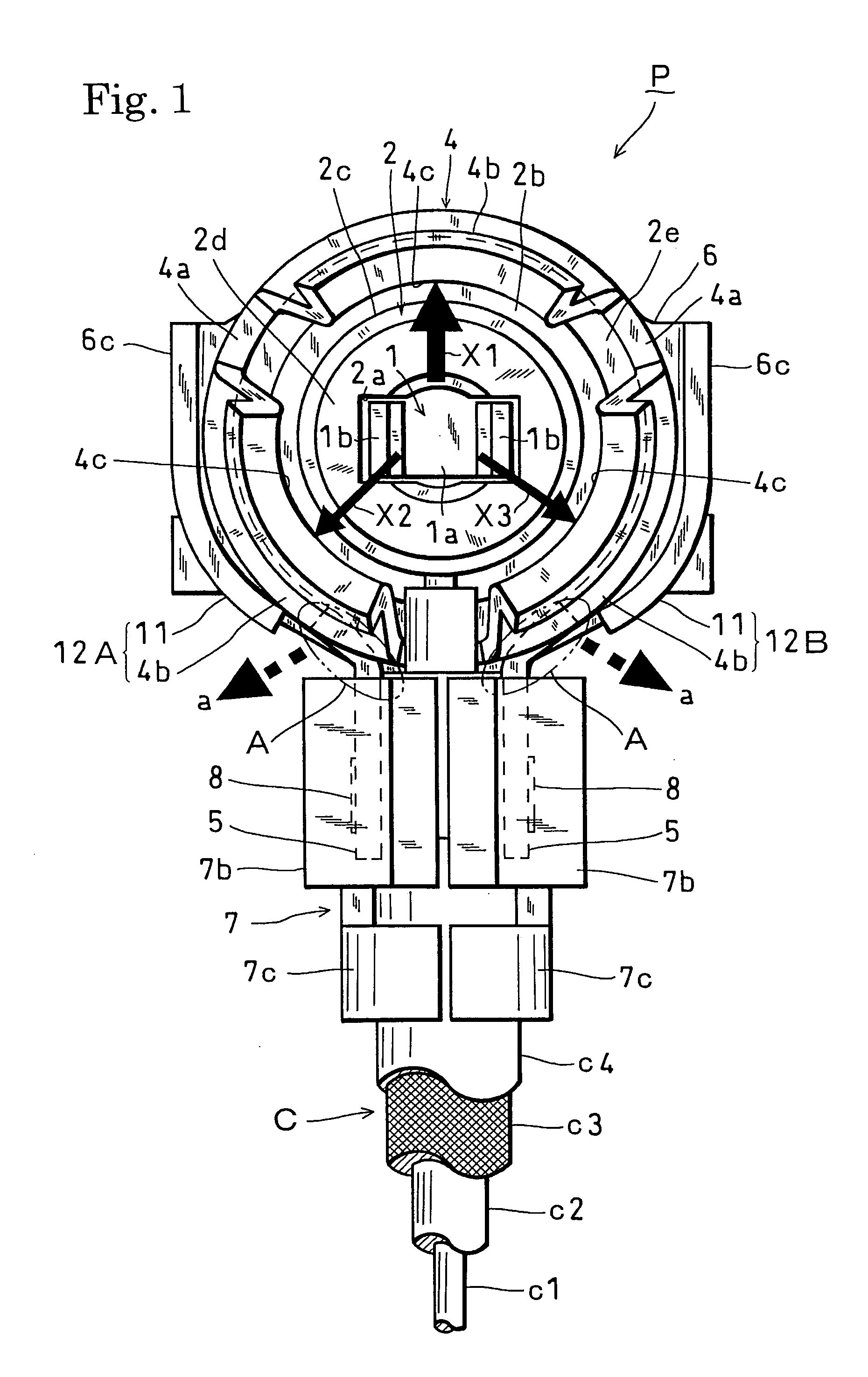 Coaxial cable connector