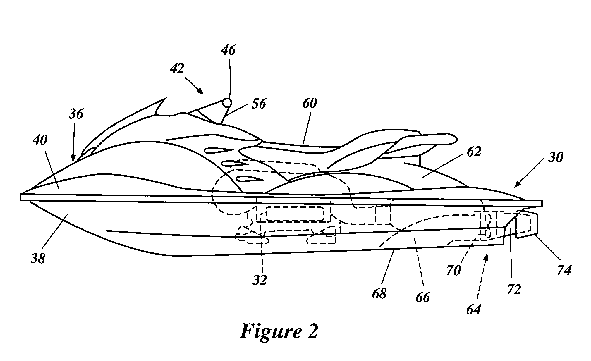 Engine control system for watercraft