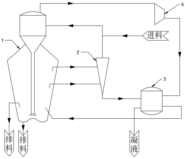 Continuous crystallization system and method for large-particle nickel sulfate