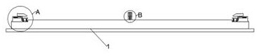 A pcb substrate mounting structure and electronic component system