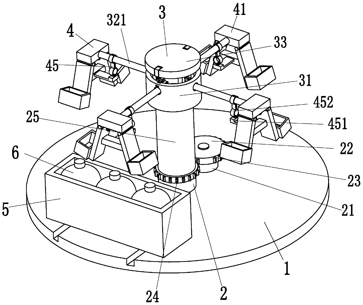 Portable rotary multi-station forceps heater