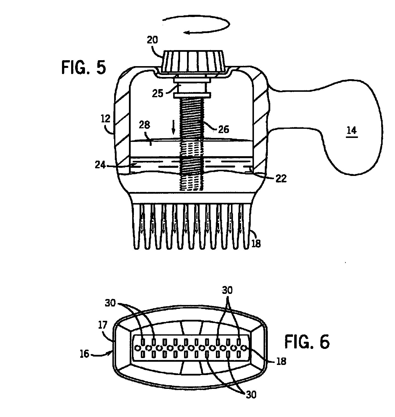 Hair treatment dispensing applicator and comb attachment