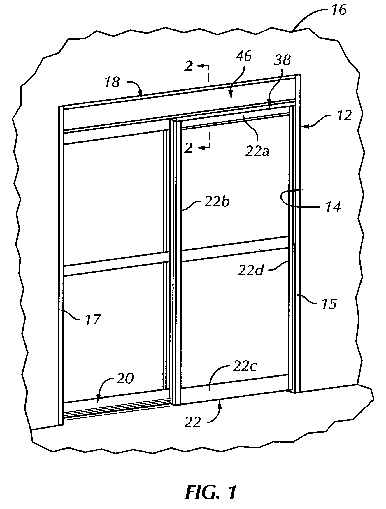Sliding door reinforced frame header with movable cover