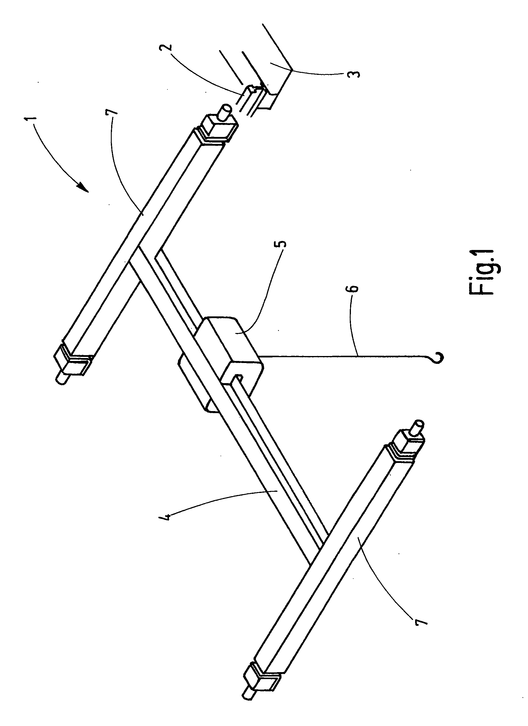 Guide roller arrangement for cranes