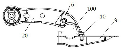 Novel air suspension system and automobile comprising same