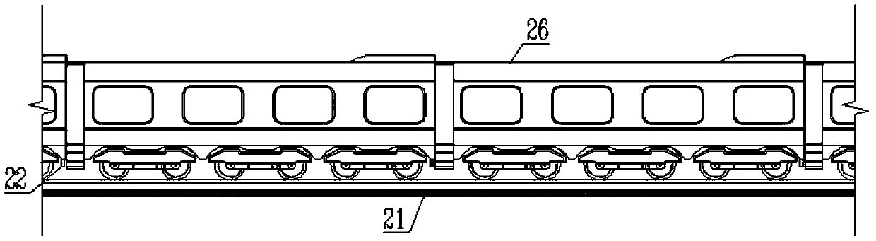 Train water overflow monitoring system based on distributed optical fibers