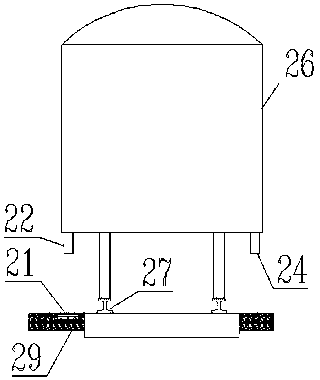 Train water overflow monitoring system based on distributed optical fibers