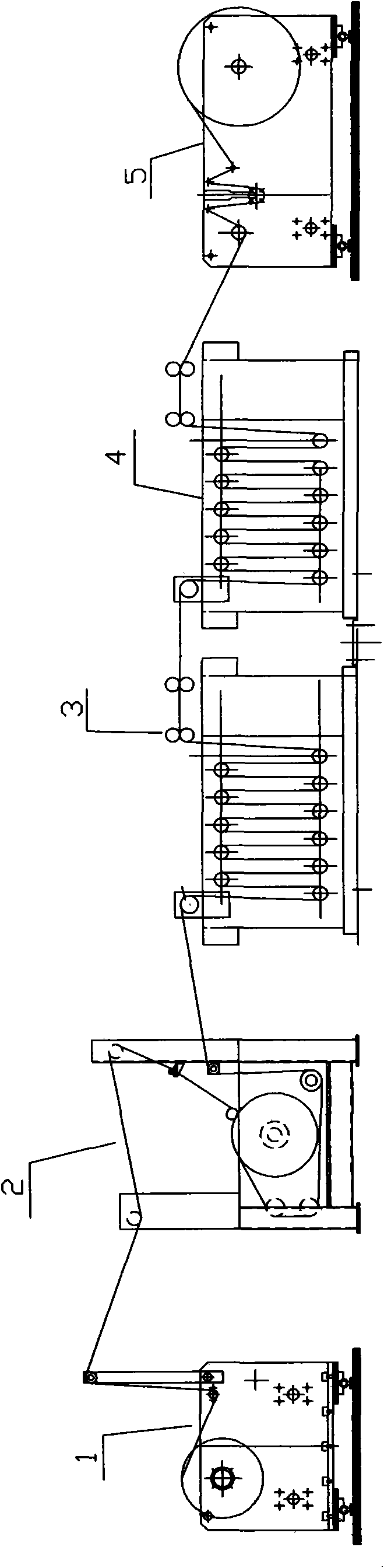 Plate membrane coating machine