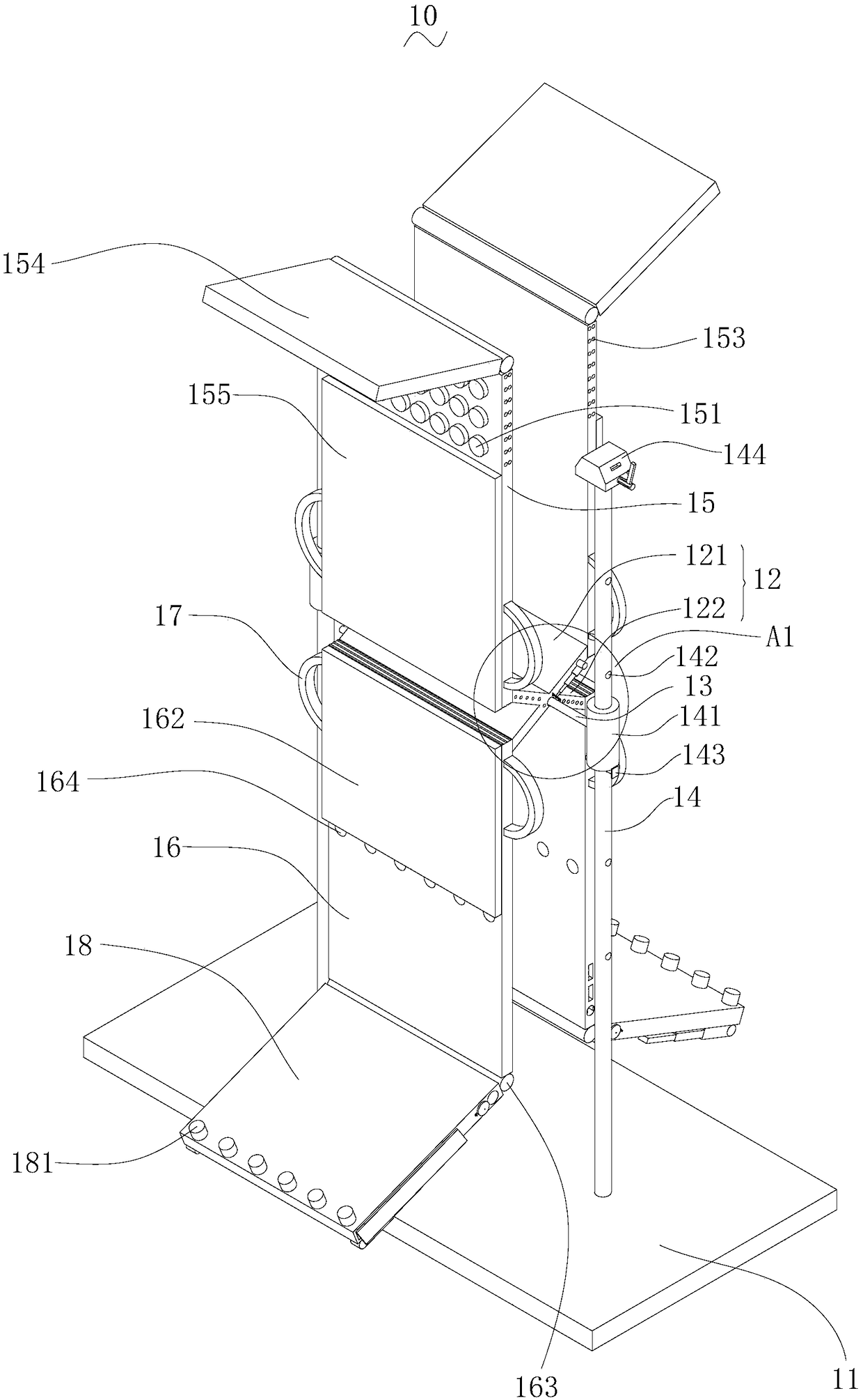 Working table lamp for two persons