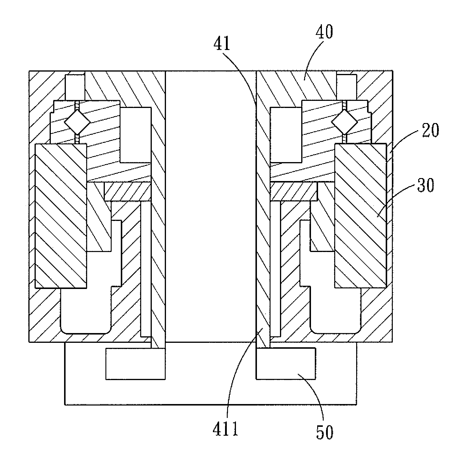 Motor Structure with a Brake Device