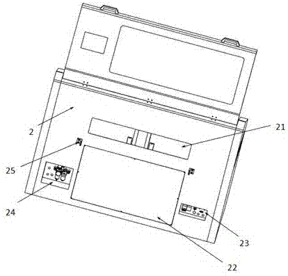 Conveying line metal plate cover