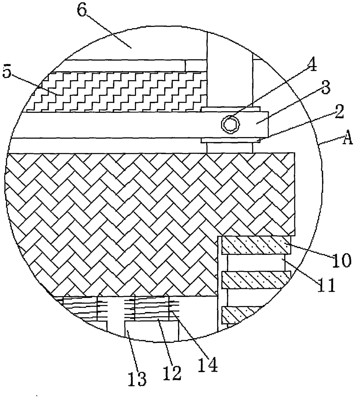 Hydraulic machine with high buffering performance