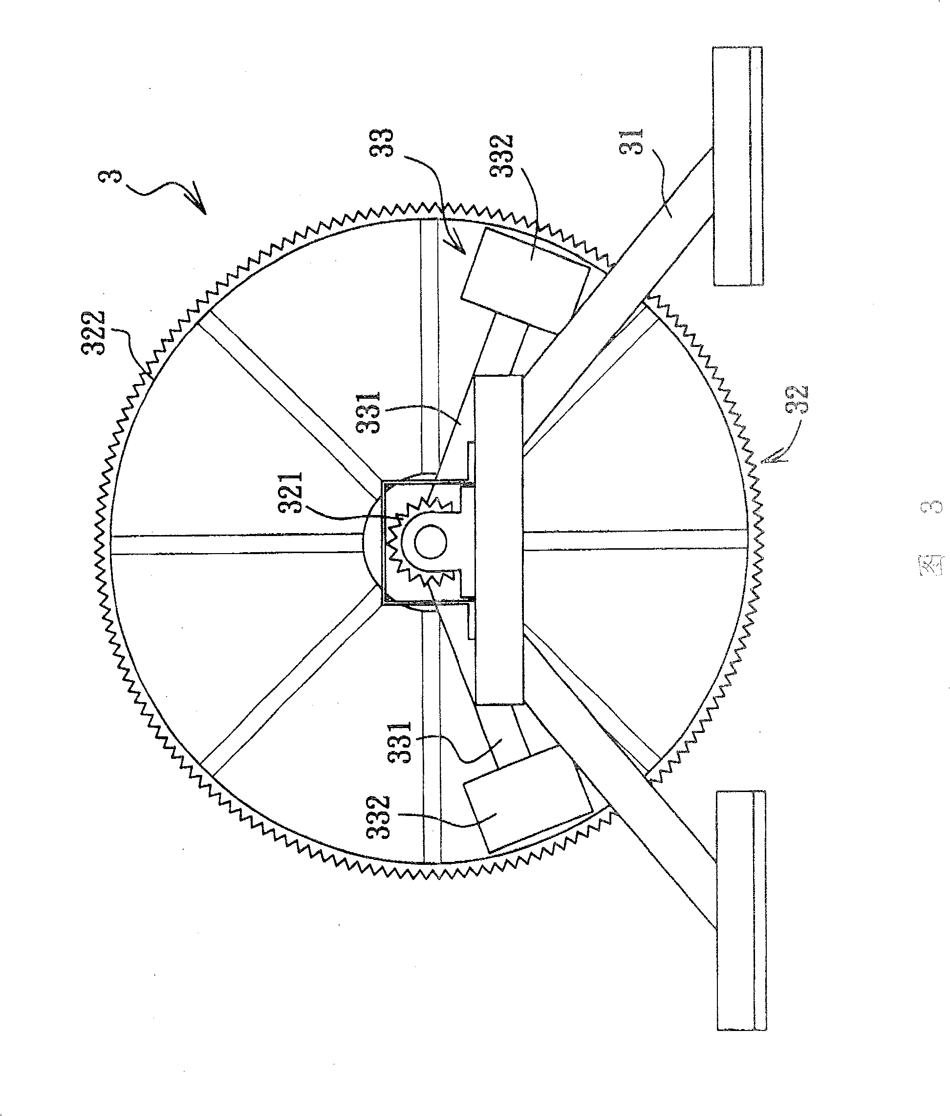 Eccentric power gain mechanism