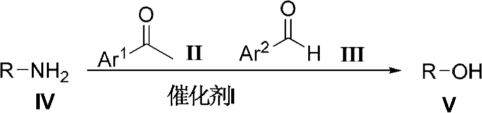 Method for preparing alcohol compounds by amine compounds