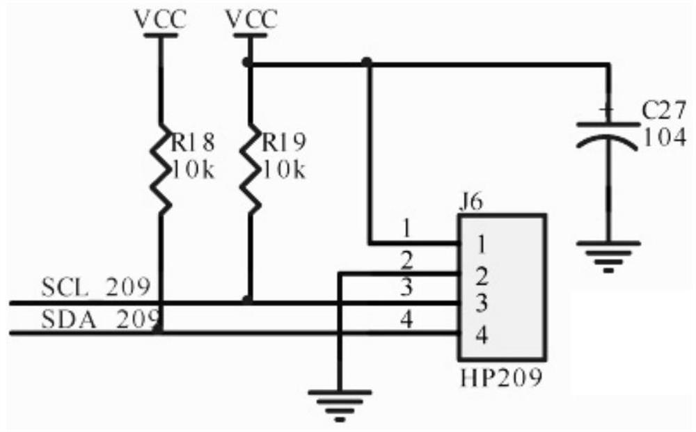 Gas pipeline monitoring circuit based on intelligent gateway