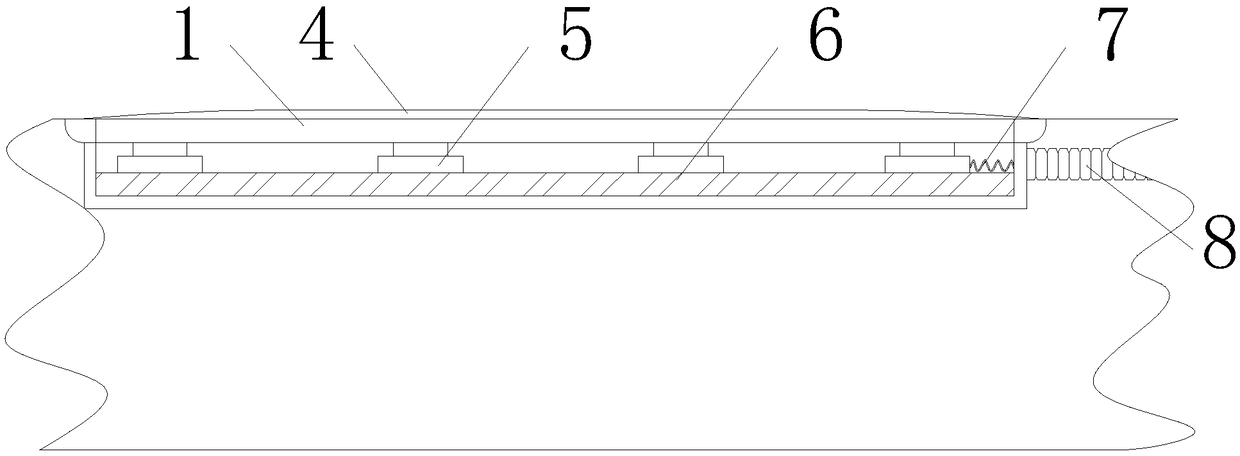 Monitoring device and realization method for intelligent traffic real-time road condition