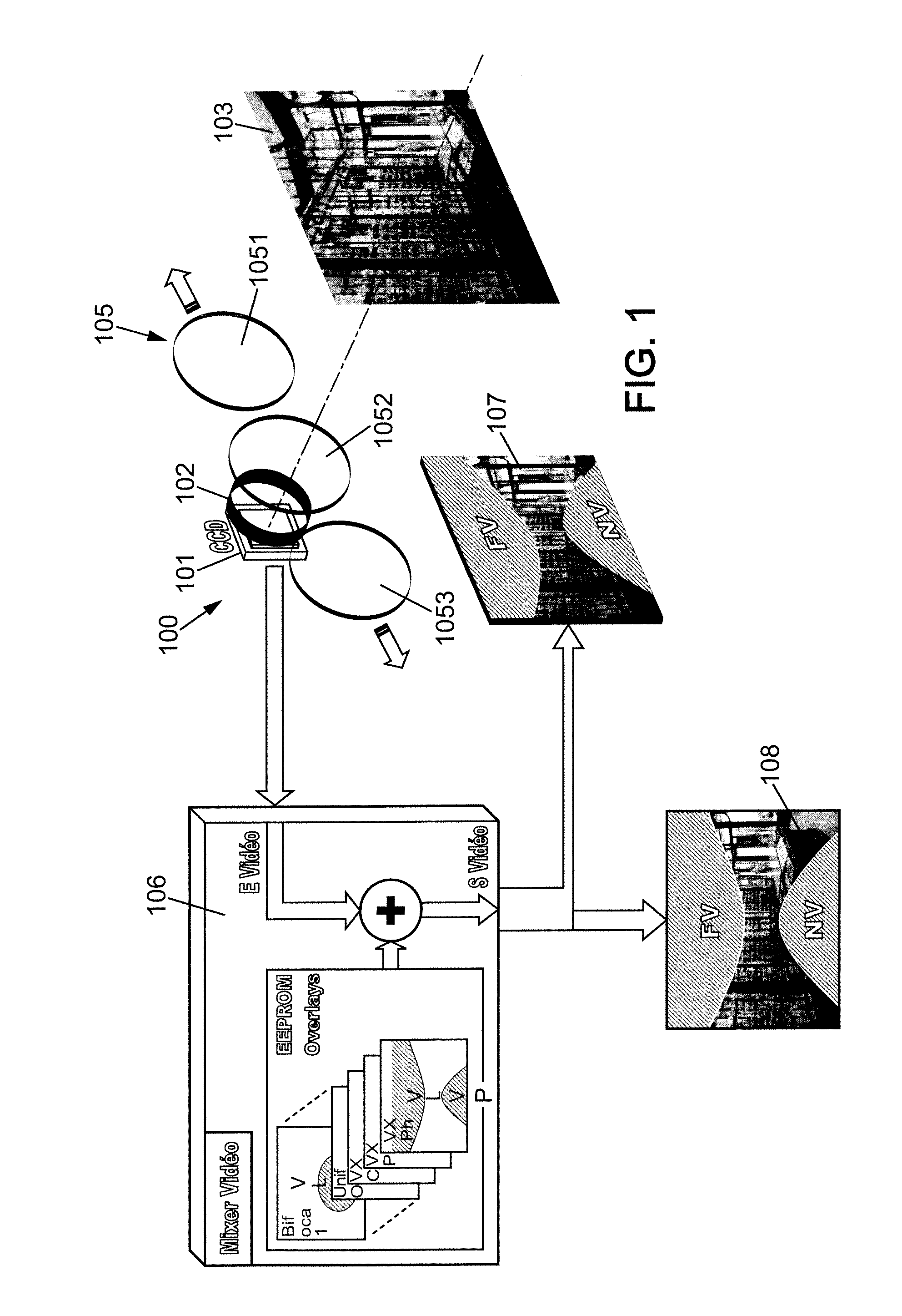 Method and Apparatus for Simulating an Optical Effect of an Optical Lens