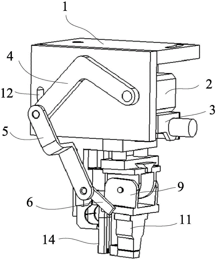 Finger mechanism of wiring robot