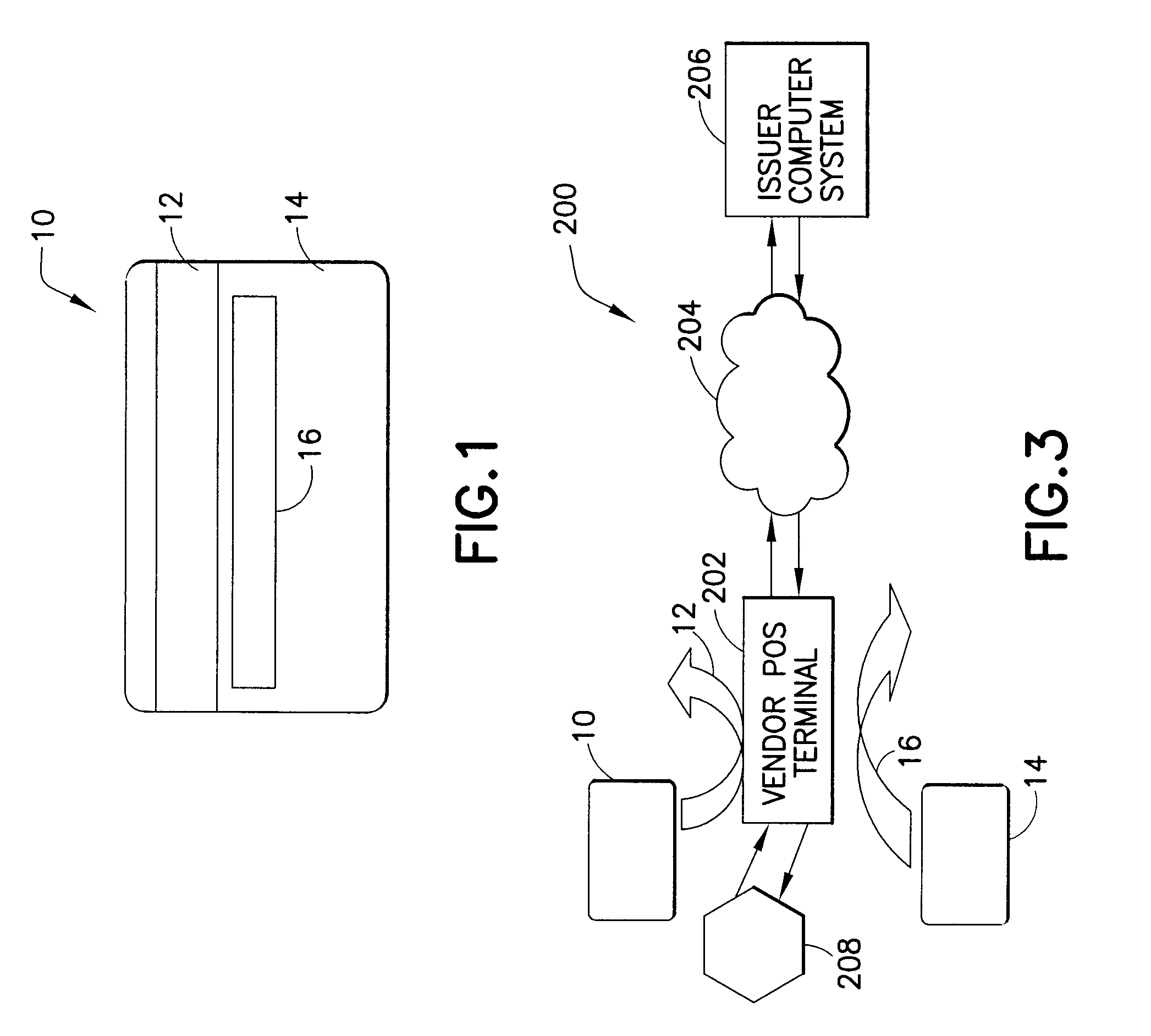 Method for secure use of identification cards