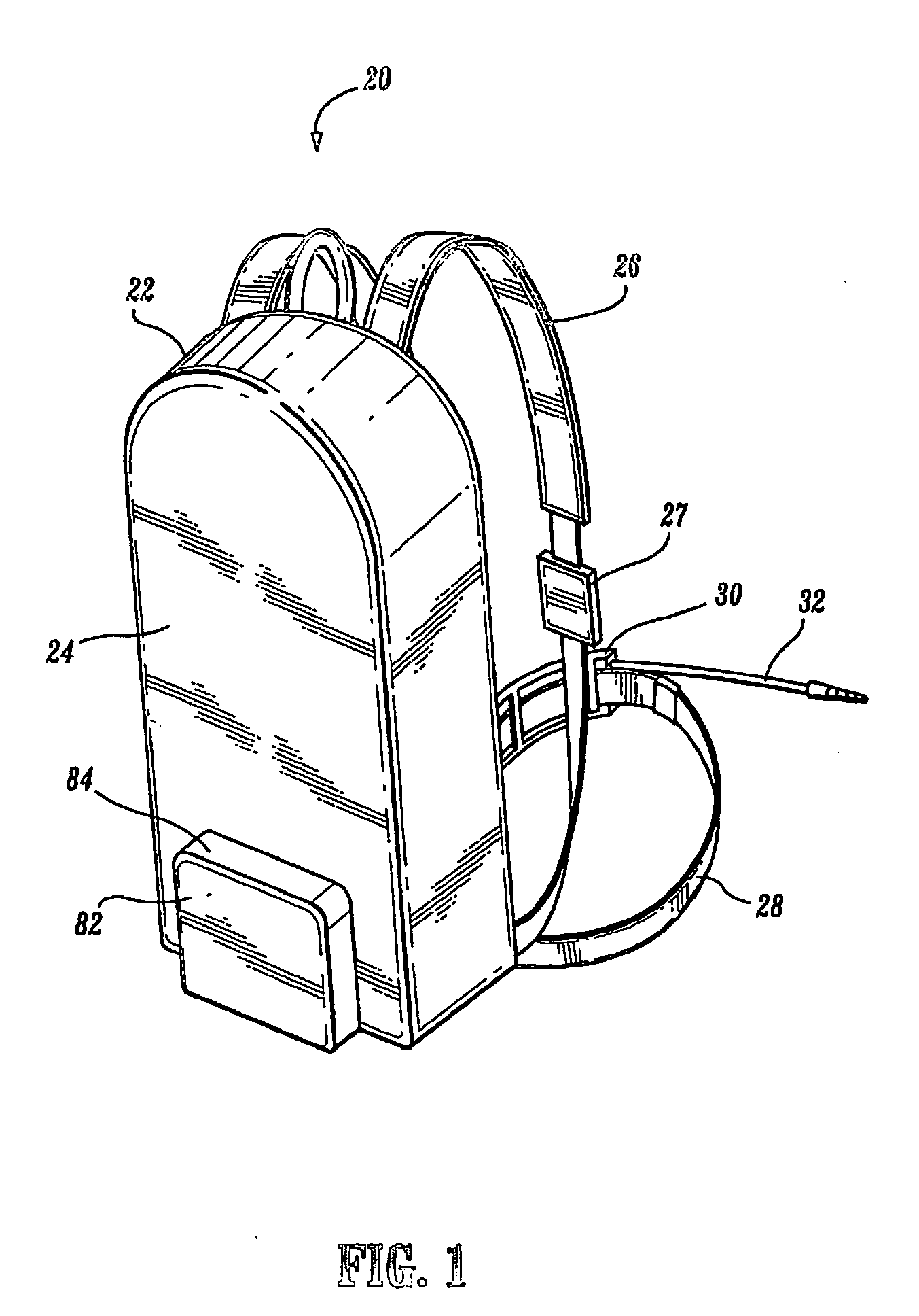 Portable enteral feeding apparatus