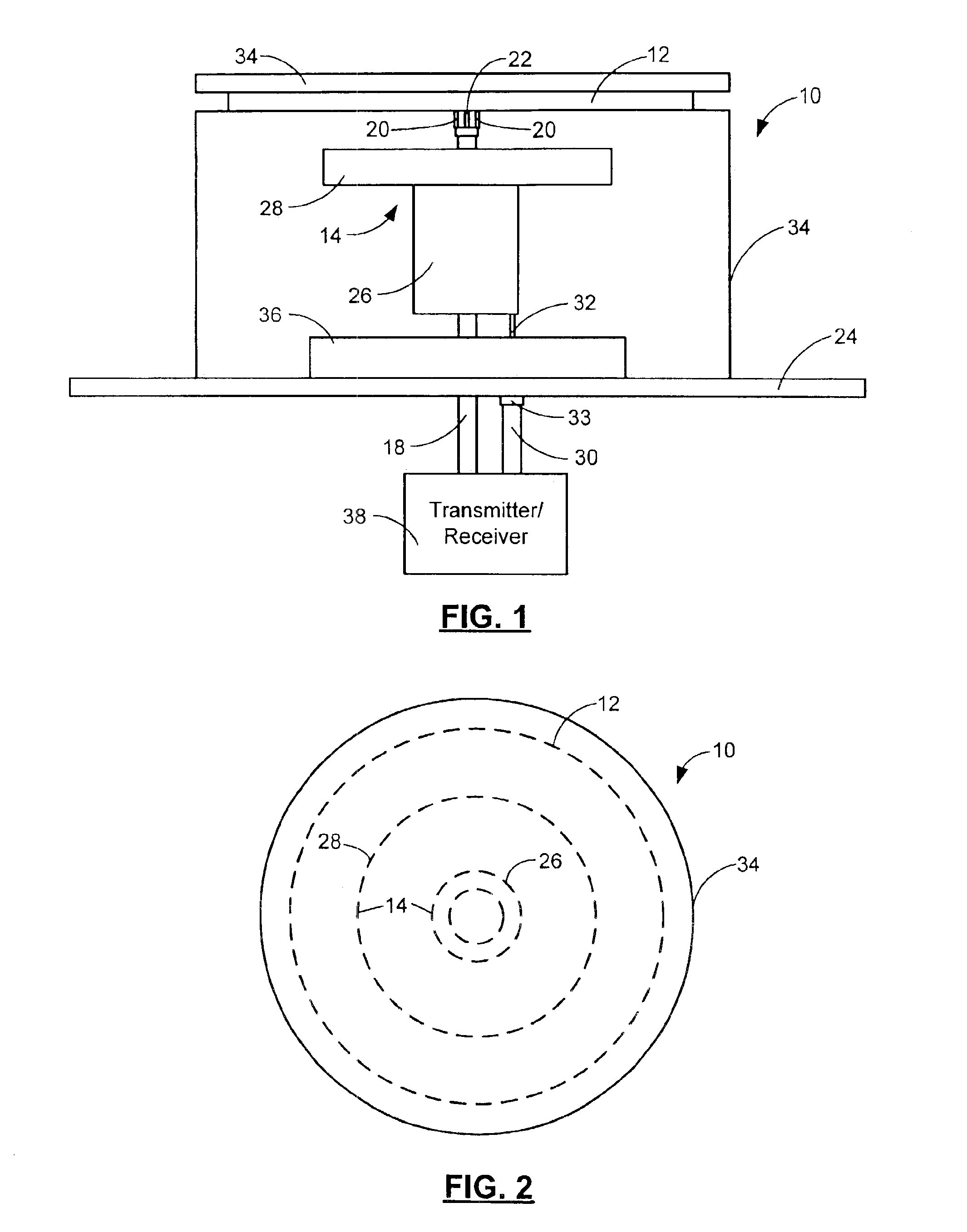 Integrated spiral and top-loaded monopole antenna