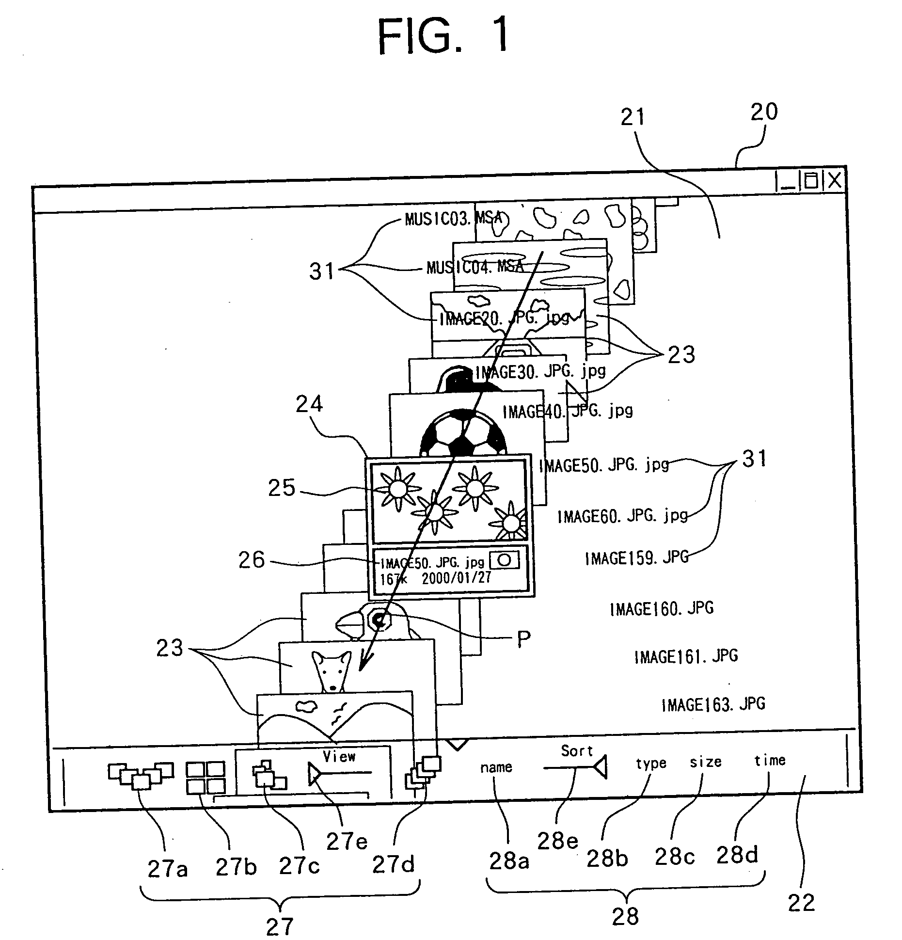 System for managing data objects