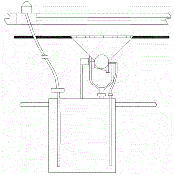 Municipal bridge guardrail cleaning device driven by motor to lift and using method thereof