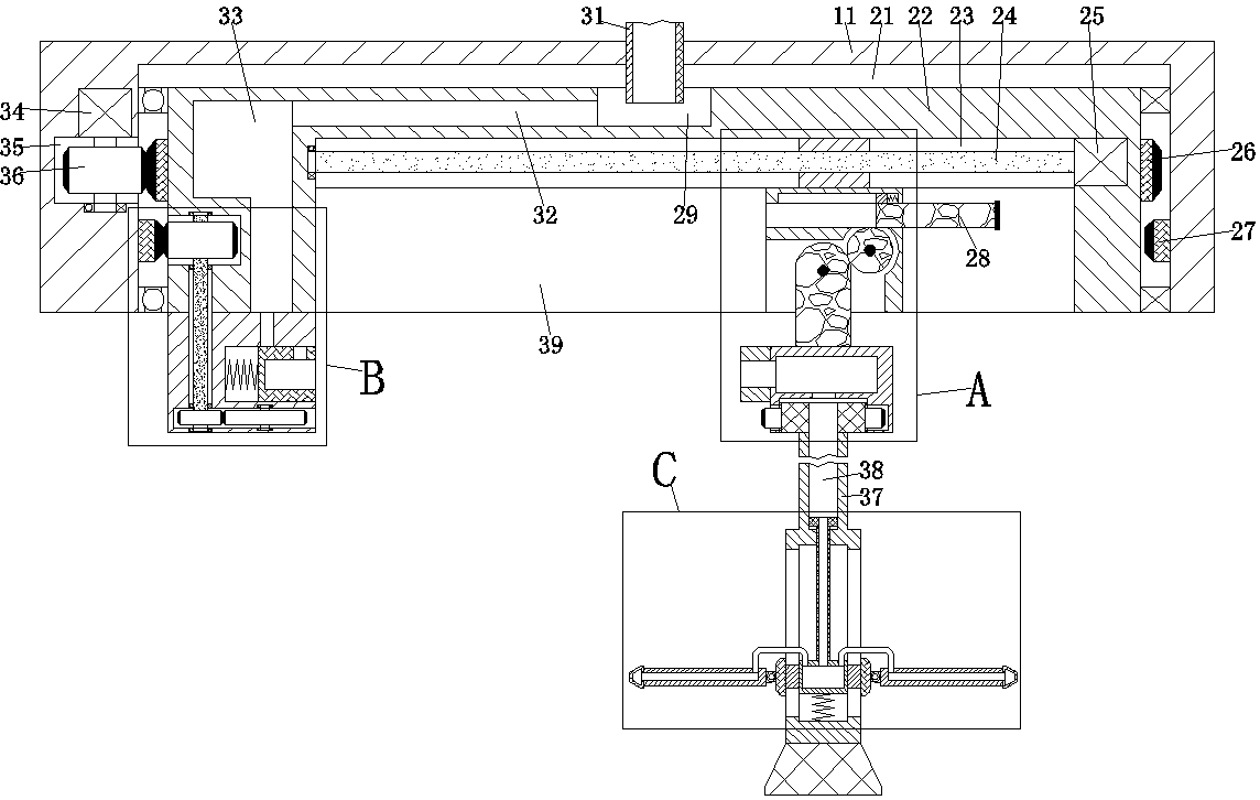 Intelligent management device for greenhouse planting