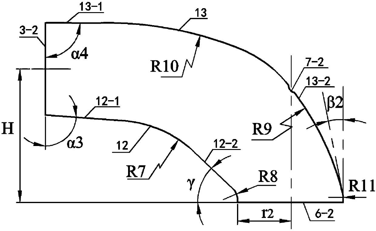 Composite gas inlet path of modifying gasoline ignition engine based on diesel engine