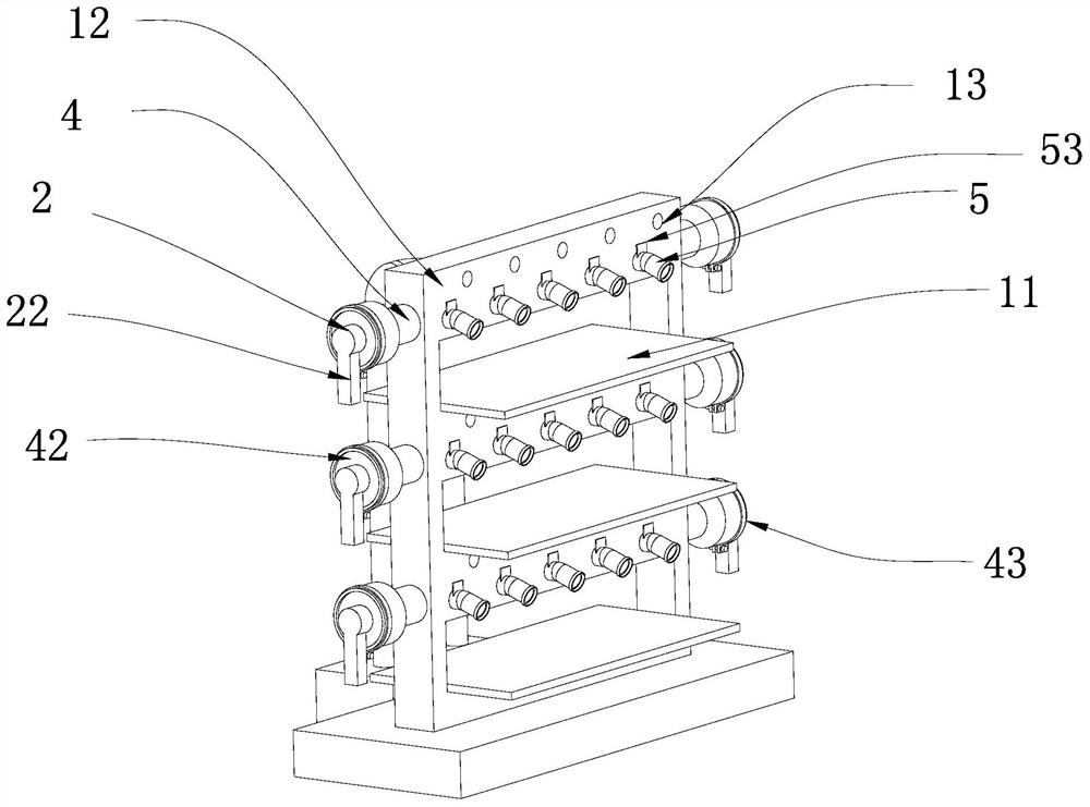 Exhaust rack for ivc system