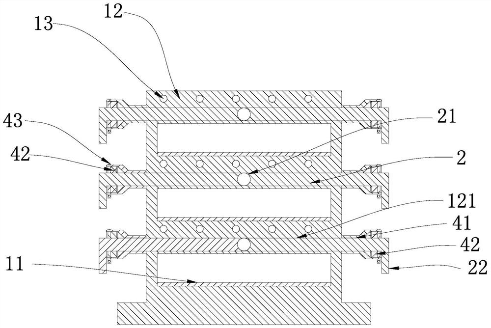 Exhaust rack for ivc system