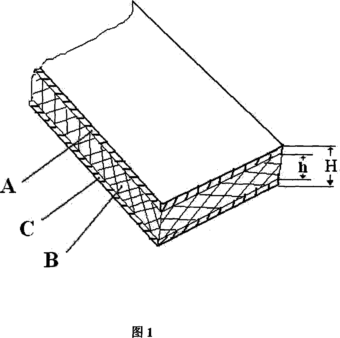 Composite magnesium plate ribbon of magnesium clad aluminum product and composition method