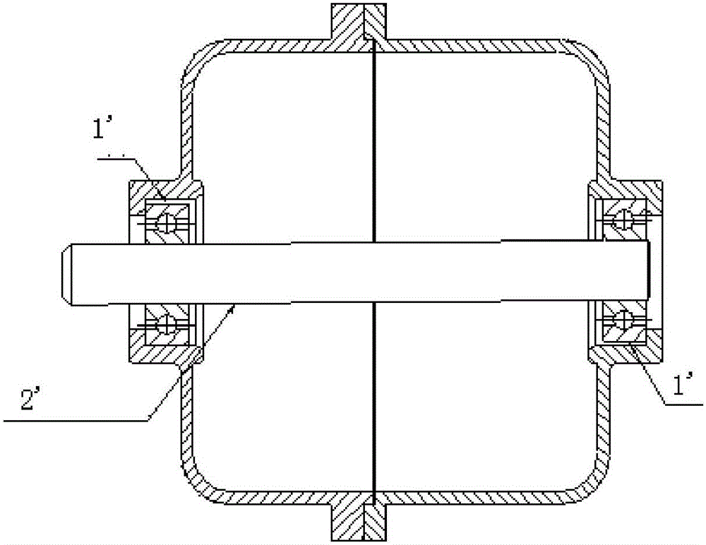 Bearing chamber, motor enclosure having same and motor