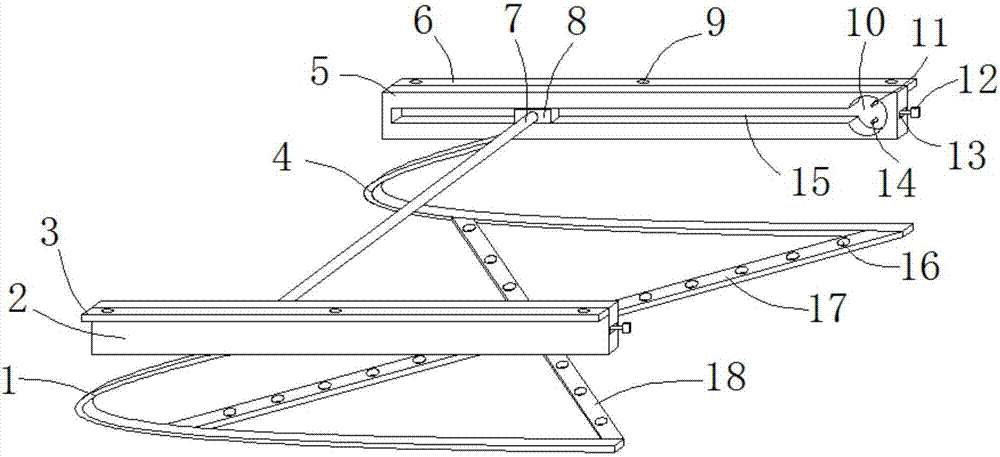 Ordering equipment fixing frame facilitating fixation