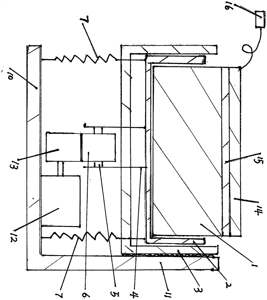 Dynamic magnetic field generating device for treating cancer