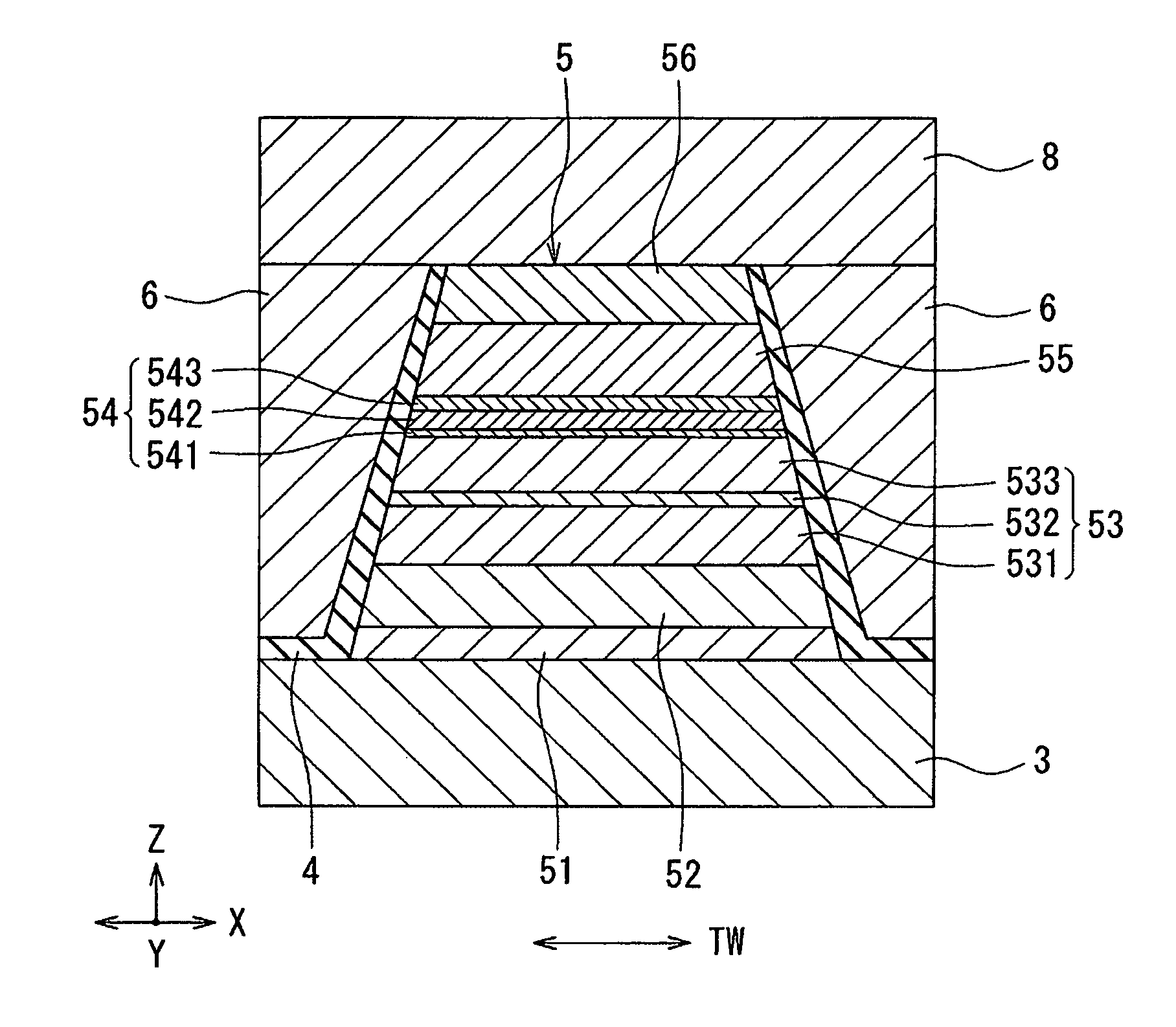 CPP-type magnetoresistive element including spacer layer