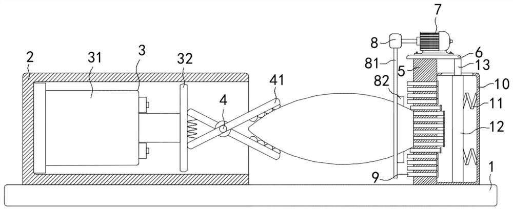 A device for slicing irregular Chinese medicinal materials