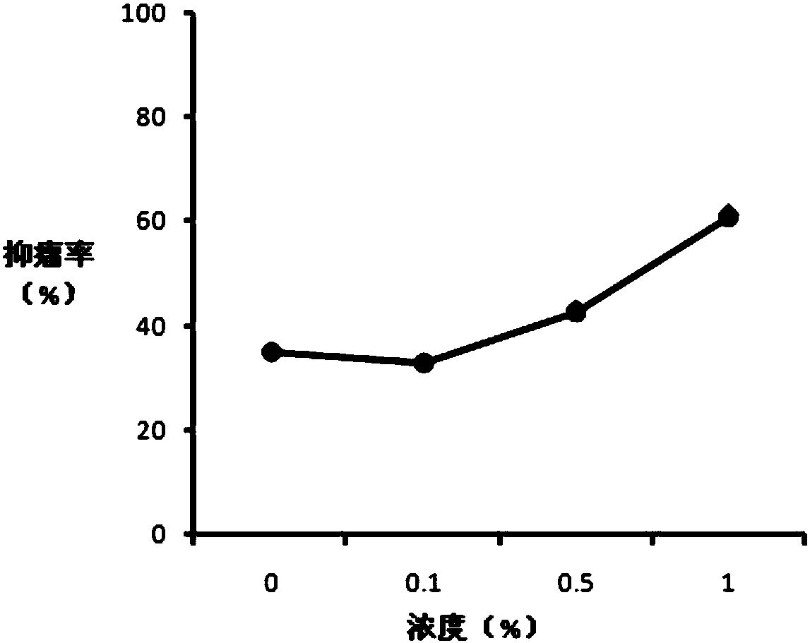 Pharmaceutical composition containing chemical ablating agent and vaccine adjuvant, and application thereof