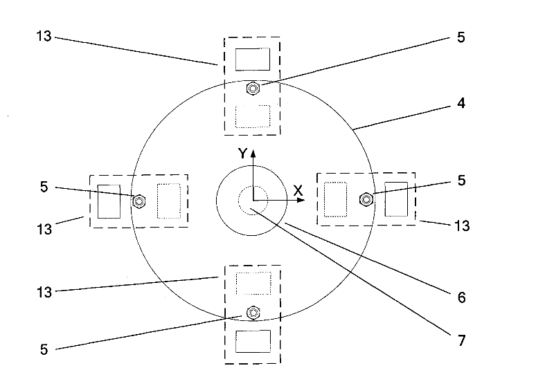 Horizontal two-degree-of-freedom vibration isolating mechanism