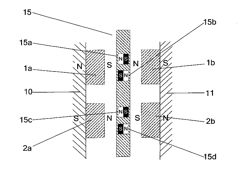 Horizontal two-degree-of-freedom vibration isolating mechanism