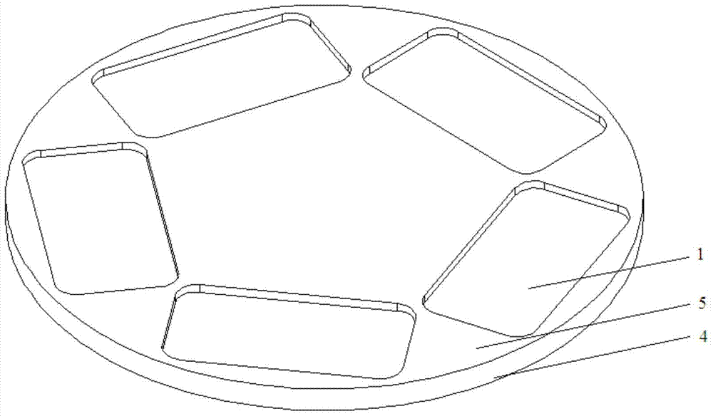 A polishing device and polishing method for the curved surface of a mobile phone panel